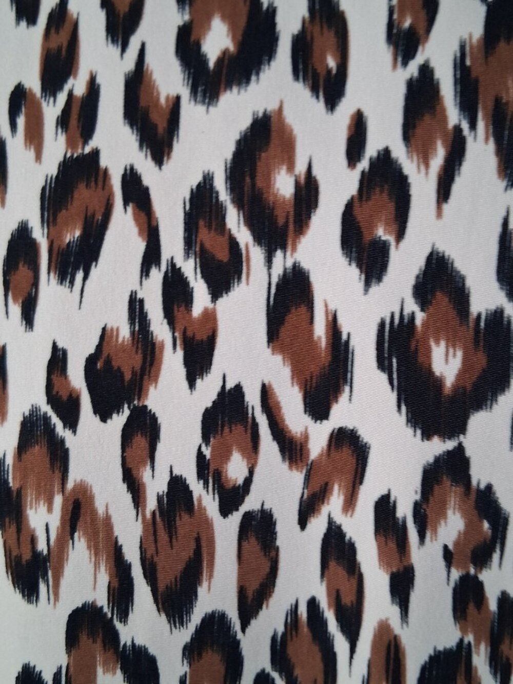 Vintage Just For Fun Jacket Small Cat Print Bling Oversized Leopard Lightweight - Picture 9 of 16